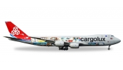HERPA 558228 Cargolux Boeing 747-8F - 45th Anniversary City of Redange-sur-Attert HERPA 558228 Cargolux Boeing 747-8F - 45th Anniversary City of Redange-sur-Attert