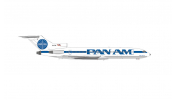 HERPA 571845 Pan Am Boeing 727-200 - Billboard with cheatline test livery