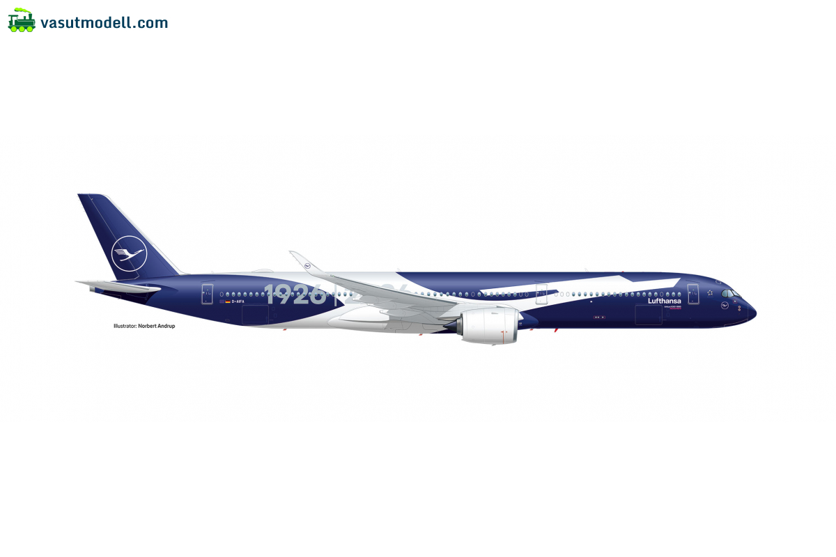 HERPA 574143 A350-1000 Lufthansa 100Jahre HERPA 574143 A350-1000 Lufthansa 100Jahre