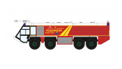 HERPA 574167 Airport Wunstorf Fire Engine HERPA 574167 Airport Wunstorf Fire Engine
