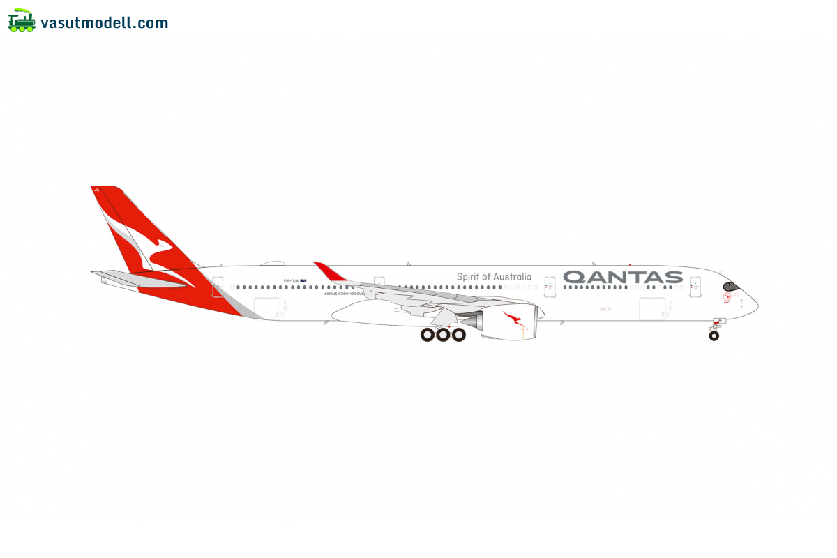 HERPA 574327 A350-1000ULR Qantas HERPA 574327 A350-1000ULR Qantas