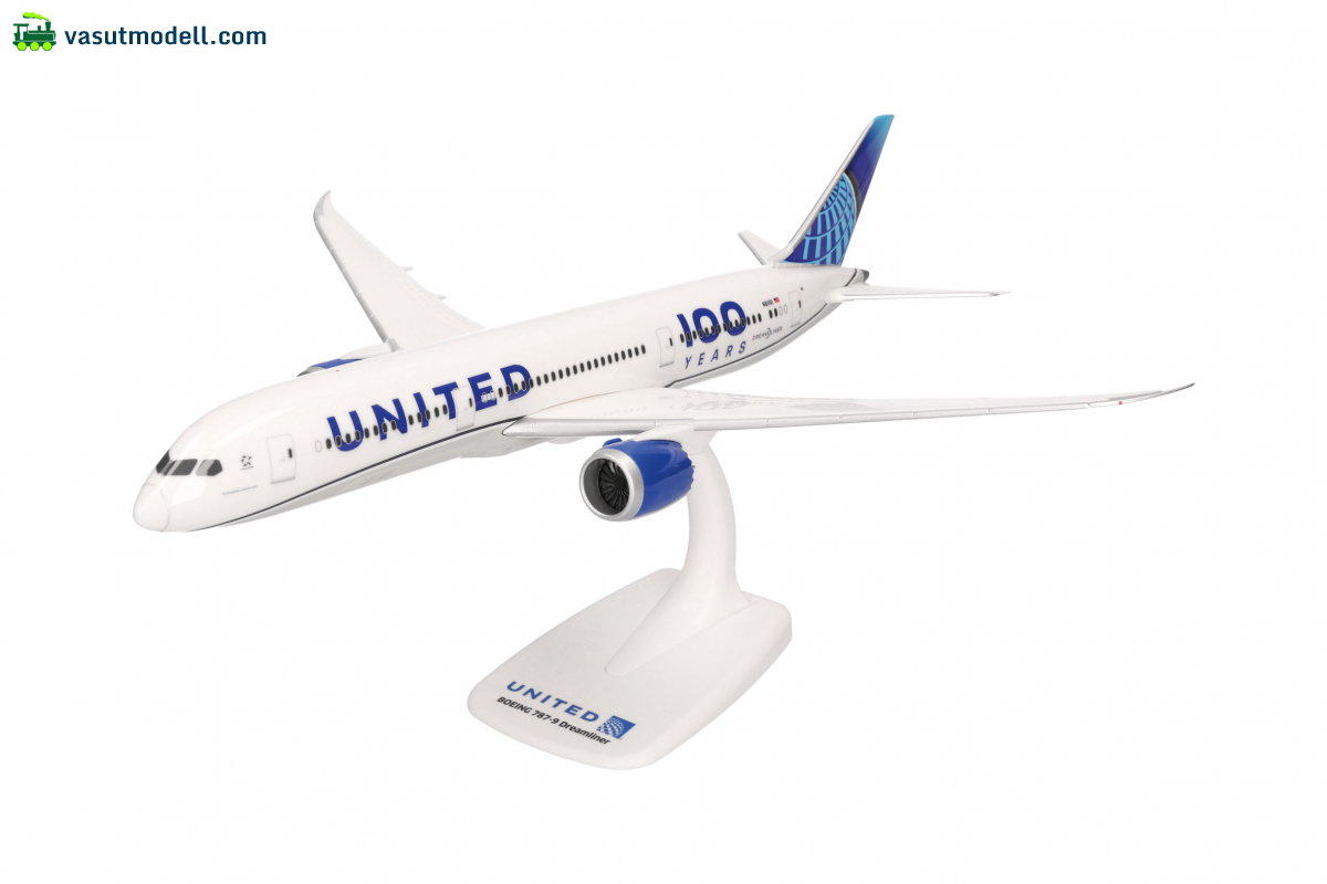 HERPA 614979 B787-9 United 100 Years HERPA 614979 B787-9 United 100 Years