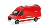 HERPA 700887 Mercedes-Benz Sprinter 18 Kasten Hochdach Bundeswehr/Feuerwehr (11/03)