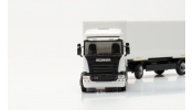 HERPA 746830 Scania R `13 HL Wechselkoffer-Hängerzug Bundeswehr Fahrschule