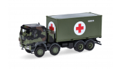 HERPA 747219-002 Iveco Trakker 8x8 m. 20ft. Con