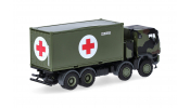 HERPA 747219 Iveco Trakker 8x8 m. 20ft. Con HERPA 747219 Iveco Trakker 8x8 m. 20ft. Con