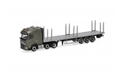 HERPA 747301 DAF XG 6x2 Flachbett-Sattelzug HERPA 747301 DAF XG 6x2 Flachbett-Sattelzug
