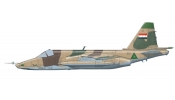 HERPA 82MLCZ7206 Iraqi Air Force Sukhoi SU-25K Frogfoot #8722; Jalieah Air Base, Iraq, 1991