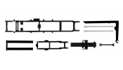 HERPA 084314 Abrollkinematik für alle LKW-Fahrgestelle Inhalt: 2 Stück