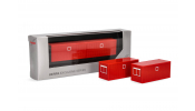 HERPA 919609 Baucontainer 20F, rot S2430