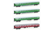 HOBBYTRAIN 22203 4tlg. Scharnow Set2 DB Ep.IIIb 2xBcm/Bcm54/WRtüm51