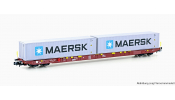HOBBYTRAIN 23101 Containerwagen Sggnss 80 Metrans, Ep.VI