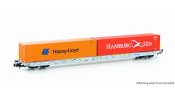 HOBBYTRAIN 23103 Containerwagen Sggnss 80 Boxxpress, Ep.VI