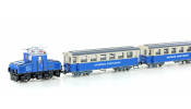 HOBBYTRAIN 43104 Zugspitzbahn Tal-Lok mit 2 Personenwagen, Ep.V, H0