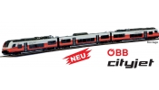 JäGERNDORFER 48302 Villamos motorvonat (3 részes), Desiro ML Cityjet 4744.001 HE EpVI So JäGERNDORFER 48302 Villamos motorvonat (3 részes), Desiro ML Cityjet 4744.001 HE EpVI So