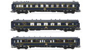 Jouef 4163 CIWL, 3-unit pack Train Bleu, set 2/2 (restaurant + Ws + Lx), ep. III