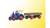KIBRI 12232 LANZ traktor pótkocsival
