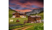 KIBRI 37029 Alpesi hegyi házak, Sertig (2 db)