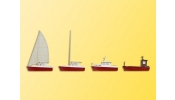 KIBRI 39160 Vitorláshajók, motoros jacht és bárka
