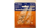 Kuehn-Modell 72722 Schienenv. gestuft Pack (10 db)
