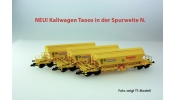 Kuehn-Modell 93036 Kaliwg.,Taoos894, 3-Set, gelb