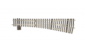 LENZ 45032-01 Weiche rechts 11,25°  mit Weichenstellhebel