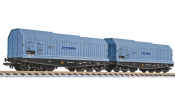 LILIPUT 230171 2-unit set, 6-axle coil transport wagon, THYSSEN, Ep.IV