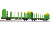 LILIPUT 235246 Timber transporter unit, Laaps 565, RAILTRANS, ÖBB, Ep.V