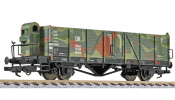 LILIPUT 235281 Open wagon, Ommru, with cabin, camouflage