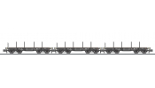 LILIPUT 260169 3-piece set, 4-axle heavy-duty wagon, SSy Köln, DRB, Ep.II