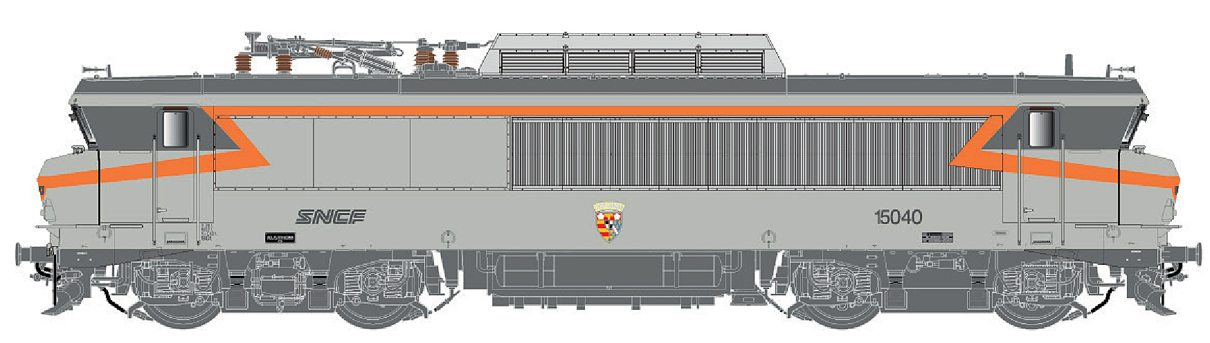Locomotive LS MODELS BB 15040 – SNCF – Digitale Sonore – Échelle HO – Neuve