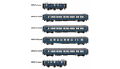 LS Models MW1006 6er Set Personenwagen CIWL, EP.II, Bombay Express, IB