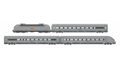 LS Models MW2404DC Personenzug, 4-tlg. mit BR 101 Metropolitan, Ep.V, Set 1