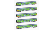 LS Models 96034 Alpen-Sylt-Express 5-tlg. 4x Bvcmz248.5 1x Bvxmbz249.1 Ep.VI