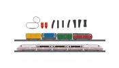 Märklin 29301 MyWorld prémium kezdőkészlet: ICE + tehervonat (műanyag sínekkel) Märklin 29301 MyWorld prémium kezdőkészlet: ICE + tehervonat (műanyag sínekkel)