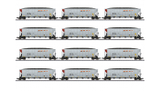 Märklin 45666 Hopper Car Set BNSF