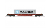 Märklin 47057 Konténerszállító teherkocsi, MAERSK, Touax, VI (4×700580) Märklin 47057 Konténerszállító teherkocsi, MAERSK, Touax, VI (4×700580)