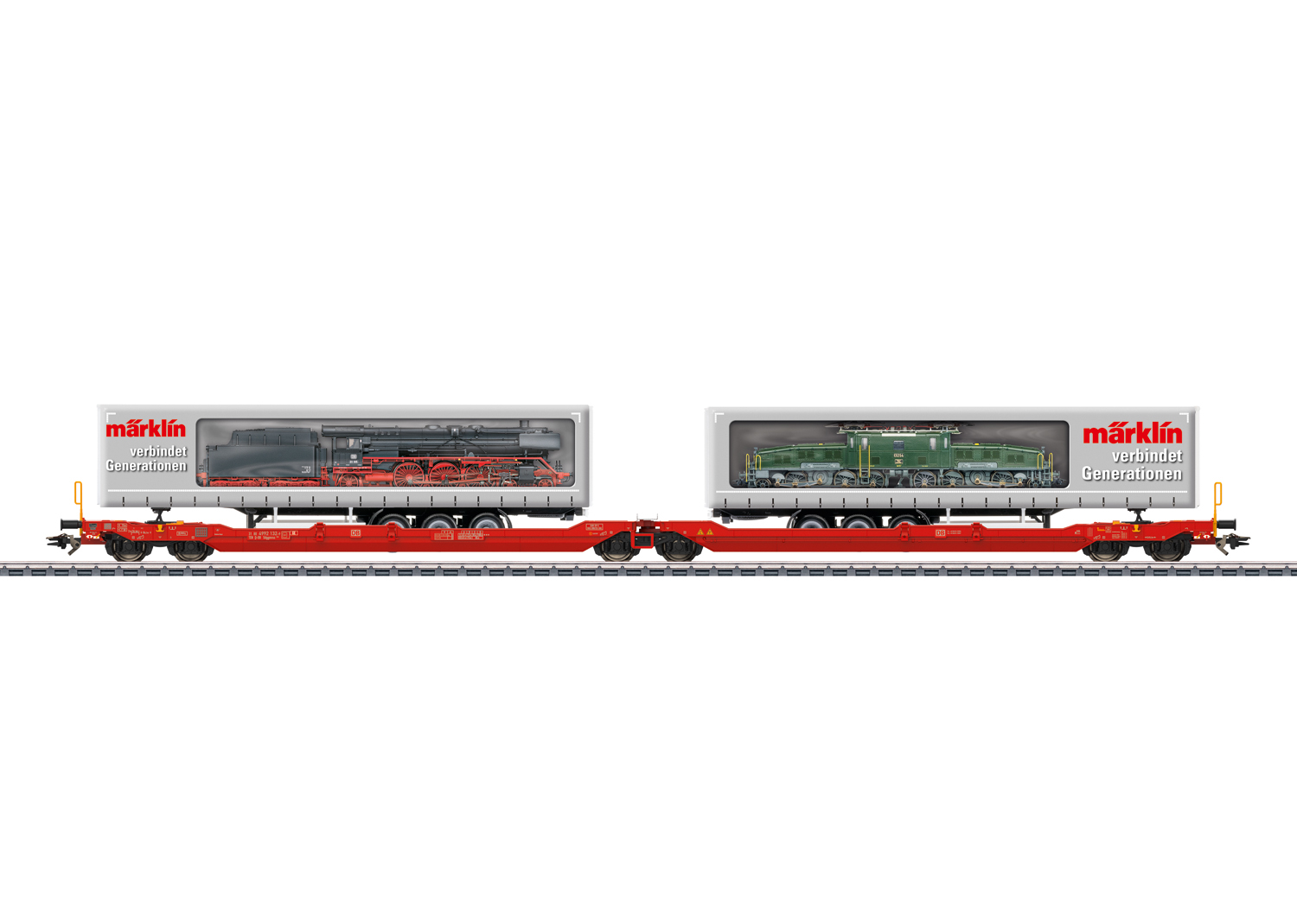 Märklin 47477 Gelenk-Taschenwagen DB AG - vasutmodell.com