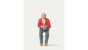 MERTEN 0240001 G-0001 Sitzender Reisender