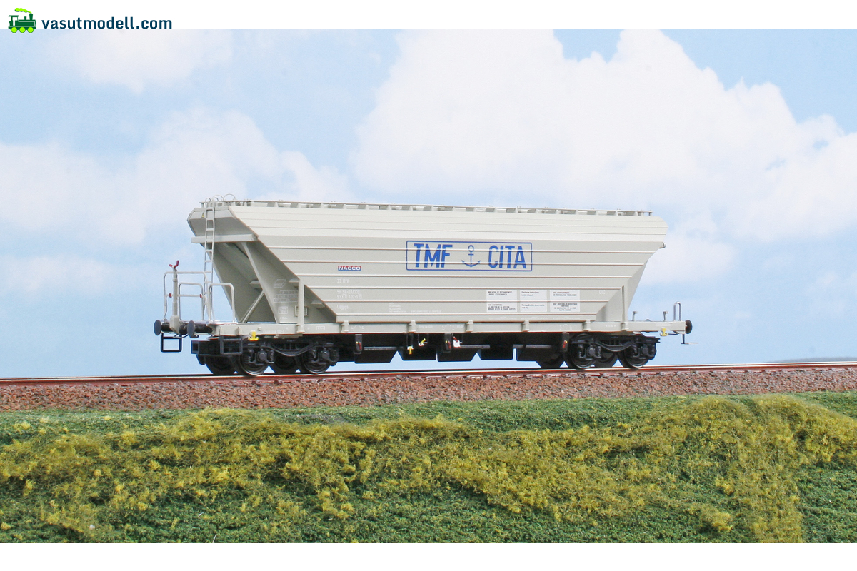 NME 517602 Terményszállító teherkocsi, Uagpps, 80m³, NACCO-TMF CITA, VI NME 517602 Terményszállító teherkocsi, Uagpps, 80m³, NACCO-TMF CITA, VI