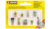 NOCH 14011 Laser-Cut mini: Dísznövények virágcserépben