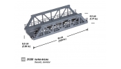 NOCH 21330 Rácsos híd, készlet, 18 × 4.5 cm