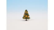 NOCH 22111 Beleuchteter Weihnachtsbaum, grün, mit 10 LED´s, 5 cm hoch