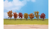 NOCH 25070 Őszi fák, 8-10 cm (7 db)