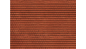 NOCH 56670 3D-Kartonplatte  Dachziegel, rot