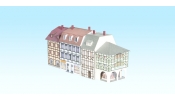 NOCH 66503 Laser-Cut építőkészlet: Régi városi ház divat üzlettel