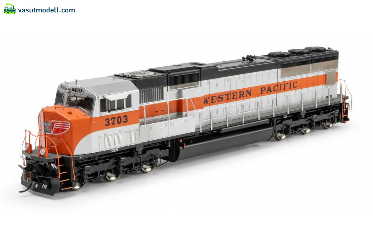NOCH 75201621 ATHEARN HO Dízelmozdony, GEN SD70M, Western Pacific 3703, DCC-hangos NOCH 75201621 ATHEARN HO Dízelmozdony, GEN SD70M, Western Pacific 3703, DCC-hangos