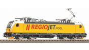 PIKO 21657 E-Lok BR 388 Regiojet VI + DSS PluX22