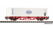 PIKO 27749 Containertragwg. Lgs DB AG  Cosco Container 40`` mit Panda VI