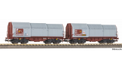 PIKO 28308 2er Set Teleskophaubenwg. FS IV
